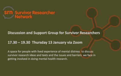 SRN Discussion and Support Group 13 January