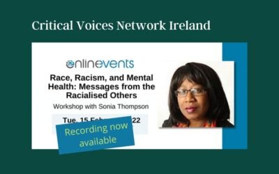 Race, Racism and Mental Health Seminar