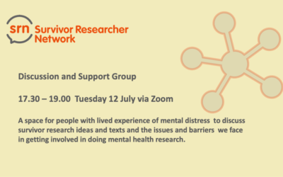 SRN July Discussion and Support Group