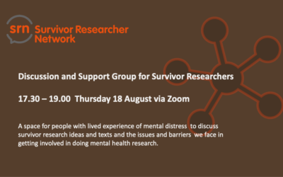 August SRN Discussion and Support Group